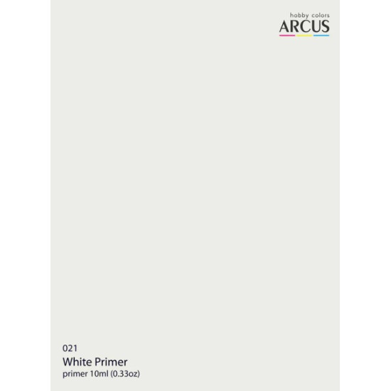 Arcus N021 Nitro Paints White Primer 10ml.