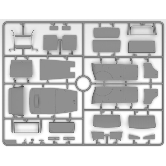 Icm 24051 1/24 Model A Standard Phaeton 1930s American Passenger Car