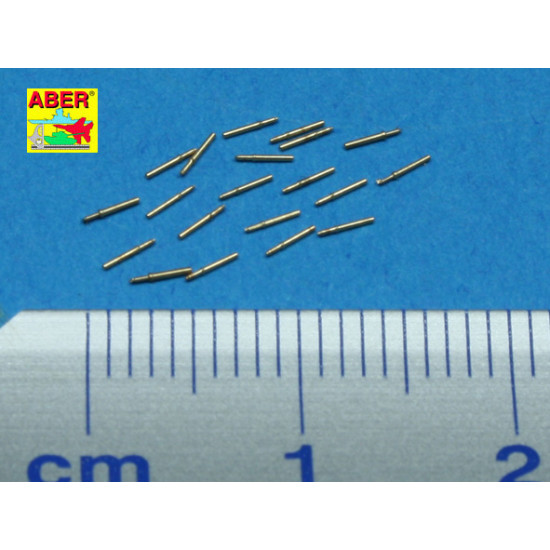 20 pcs. 12.7 mm Browning barrels 1/350 Aber 350-L26