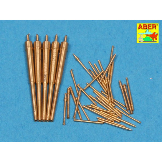 Set of Barrels for Narvic destroyers type 1936A 1/350 Aber 350-L54