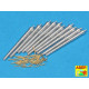 Set of barrels for H.M.S. Dreadnought battleship 1/350 Aber 350-L65 Set of barrels for H.M.S. Dreadnought battleship 1/350 Aber 350-L65