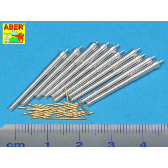 Set of barrels for H.M.S. Dreadnought battleship 1/350 Aber 350-L65 Set of barrels for H.M.S. Dreadnought battleship 1/350 Aber 350-L65