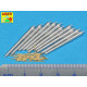 Set of barrels for H.M.S. Dreadnought battleship 1/350 Aber 350-L65 Set of barrels for H.M.S. Dreadnought battleship 1/350 Aber 350-L65