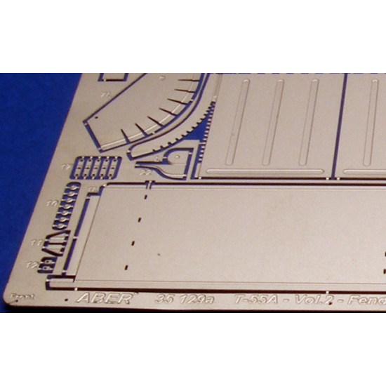 Fenders for T-55A Vol.2 - additional set 1/35 Aber 35-129 Fenders for T-55A Vol.2 - additional set 1/35 Aber 35-129