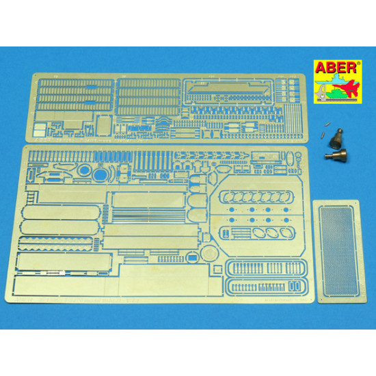 Russian medium tank T-34/76 model1940 Vol.1 - basic set 1/35 Aber 35-136 Russian medium tank T-34/76 model1940 Vol.1 - basic set 1/35 Aber 35-136
