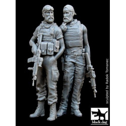 Black Dog F35003 1/35 Us Special Forces In Afganistan Set