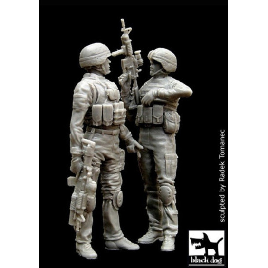 Black Dog F35006 1/35 Us Soldiers In Iraq Set