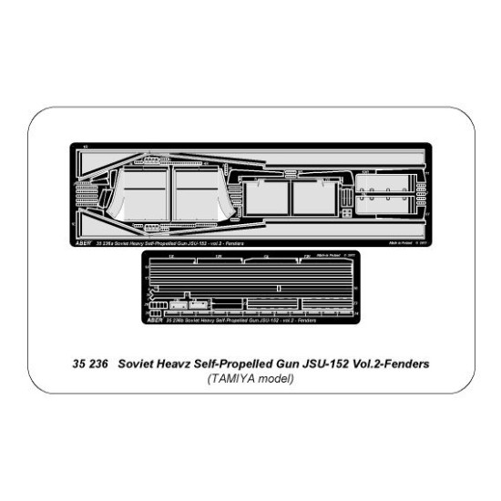 Soviet heavy self-propelled gun JSU-152 Vol.2 - Fenders 1/35 Aber 35-236