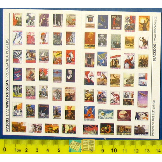 Black Dog P72002 1/72 Ww 2 Russian Propaganda Posters 67 Posters