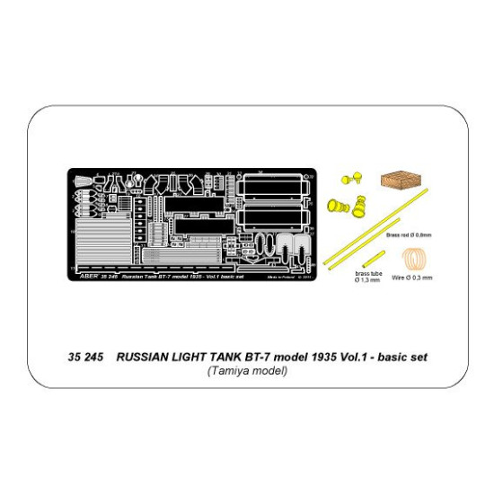 BT-7 vol.1, for Tamiya 1/35 Aber 35-245