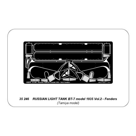 BT-7 vol.2 - Fenders, for Tamiya 1/35 Aber 35-246