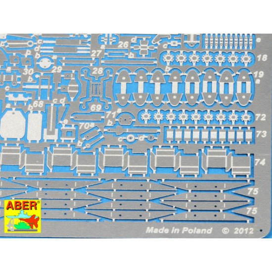 Medium tank T-55 'ENIGMA' Vol.1 - basic set, for Tamiya 1/35 Aber 35-253 Medium tank T-55 'ENIGMA' Vol.1 - basic set, for Tamiya 1/35 Aber 35-253