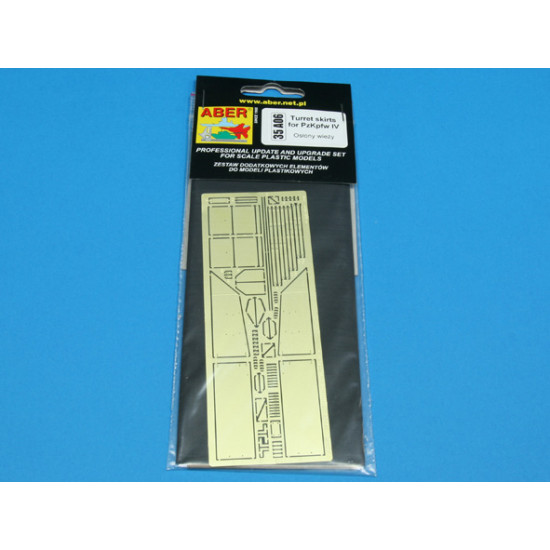 Turret skirts for PzKpfw IV 1/35 Aber 35-A06