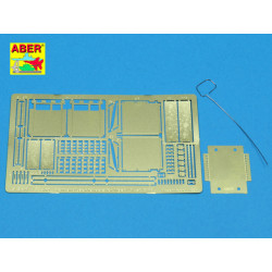 Front and back fenders for Tiger I 1/35 Aber 35-A10