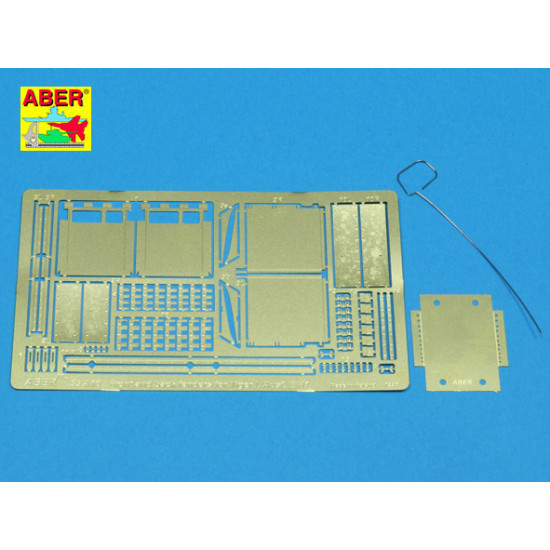 Front and back fenders for Tiger I 1/35 Aber 35-A10