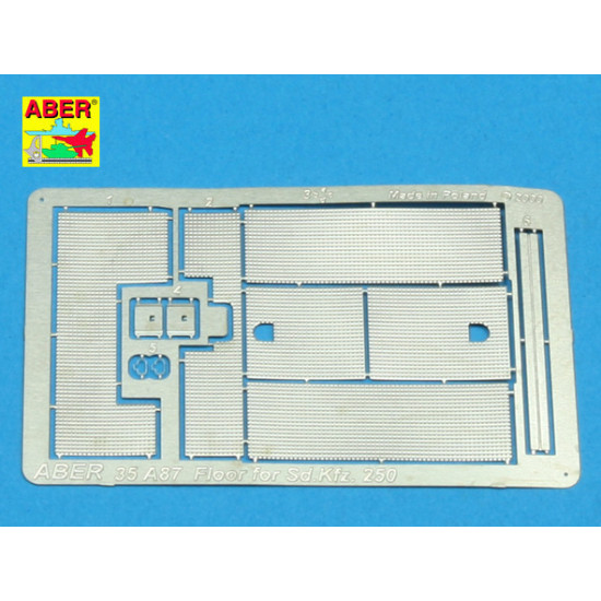 Floor for Sd.Kfz.250 1/35 Aber 35-A87