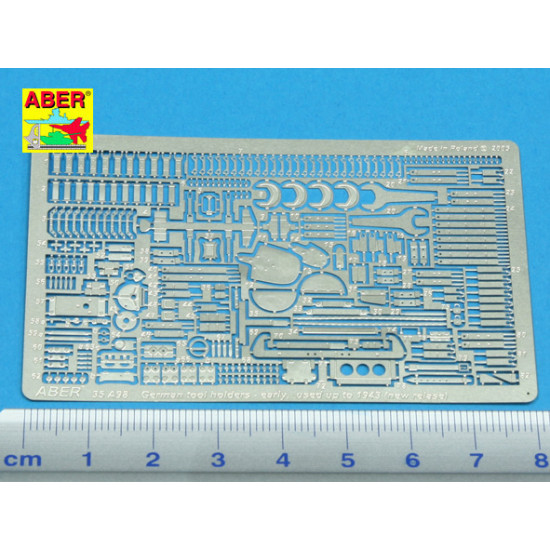 German tool holders-early used up to 1943 (new release) 1/35 Aber 35-A98