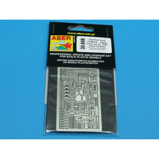 German tool holders-early used up to 1943 (new release) 1/35 Aber 35-A98