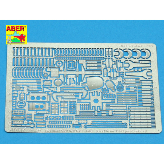German tool holder-late used from 1943 (new release) 1/35 Aber 35-A99