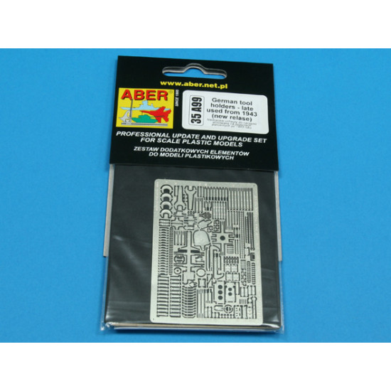 German tool holder-late used from 1943 (new release) 1/35 Aber 35-A99