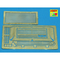 T-34 grille cover, for Tamiya model 1/35 Aber 35-G08