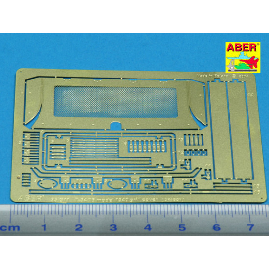 T-34/76 Mod.1940 grille cover 1/35 Aber 35-G11