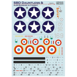 Print Scale 48-303 1/48 Sbd Dauntless A 24 Banshee In Combat. Part 5