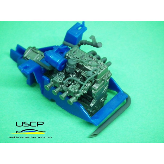 Uscp 24a097 1/24 Alpine A110 1600sc Engine Bay Detail Up Set