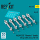 Reskit Rs32-0422 1/32 Aasm 250 Hammer Bombs 6 Pcs Mirage 2000 Rafale Mig 29 3d Printed