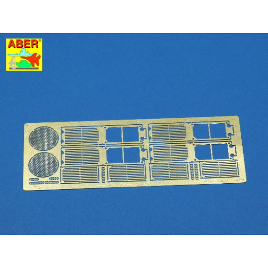 Grilles for Standardpanzer E-75/50, Trumpeter 1/35 Aber 35-G26