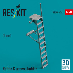 Reskit Rsu48-0436 1/48 Rafale C Access Ladder 3d Printed