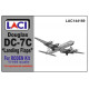 Laci 144169 1/144 Landing flaps for Douglas DC-7С for Roden model kit