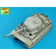 Photo-etched for Pz.Kpfw. VI Ausf.E (Sd.Kfz.181) Tiger I, late version, for Dragon 1/35 Aber 35-K10