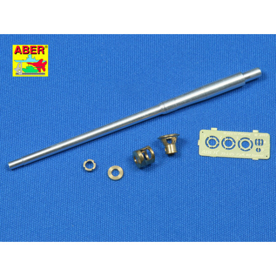 Pak 40/3 barrel with muzzle brake 1/35 Aber 35-L05