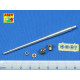 Pak 40/3 barrel with muzzle brake 1/35 Aber 35-L05