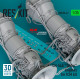 Reskit Rsu35-0047 1/35 Ch-54a Tarhe Engines For Icm Kit 3d Printed