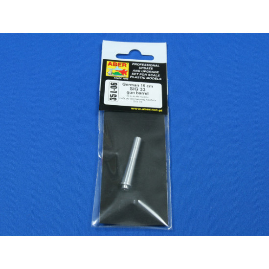German 15cm SIG 33 gun barrel 1/35 Aber 35-L06
