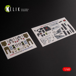 Kelik K48099 1/48 3d Decal For A-6a Intruder Interior For Hobbyboss