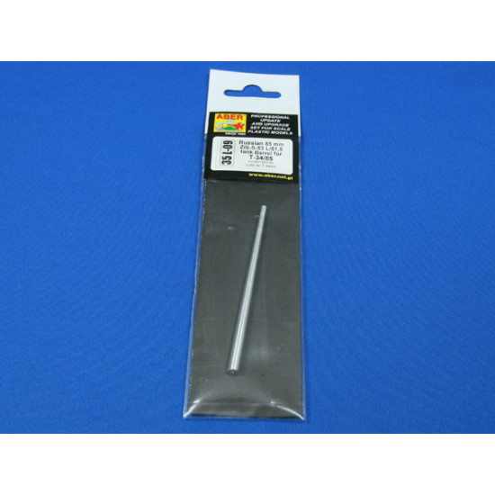 Russian 85mm ZiS-S-53 L/51,5 tank Barrel for T-34/85 (model 1943/44) 1/35 Aber 35-L09