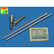 Set of 5,5cm Rheinmetall Geraet 58 barrels for German E-50 Flakpanzer 1/35 Aber 35-L100