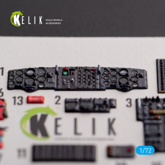 Kelik K72144 1/72 3d Decal For Hc.1 Chinook Interior For Airfix Kit