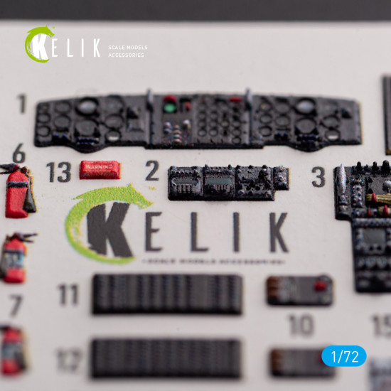 Kelik K72144 1/72 3d Decal For Hc.1 Chinook Interior For Airfix Kit