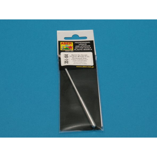 Barrel for Soviet 76,2mm M1936 (F22) Divisional Gun 1/35 Aber 35-L104