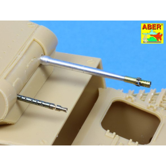 Barrels set KwK.30 & MG 34 for Pz.Kpfw. II, Ausf. A-F 1/35 Aber 35-L106