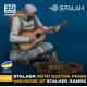 Spalah 16135 1/35 Stalker With A Guitar Near The Campfire From The Game Universe Stalker