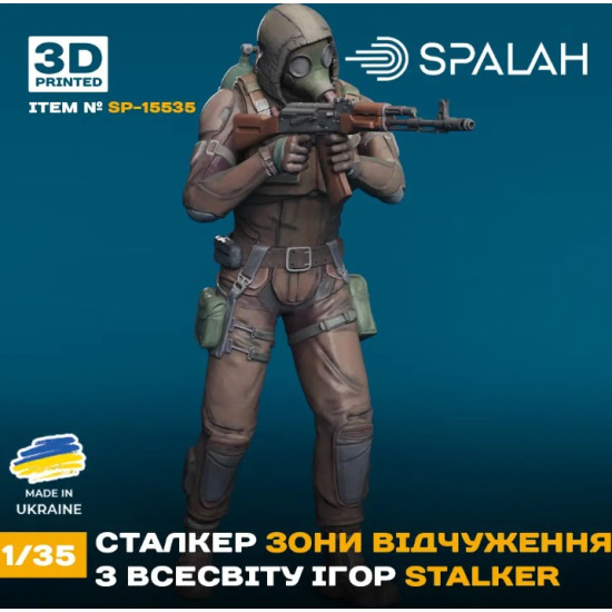 Spalah 15535 1/35 Exclusion Zone Stalker From The Game Universe Stalker