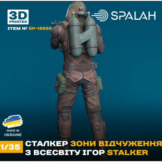 Spalah 15535 1/35 Exclusion Zone Stalker From The Game Universe Stalker