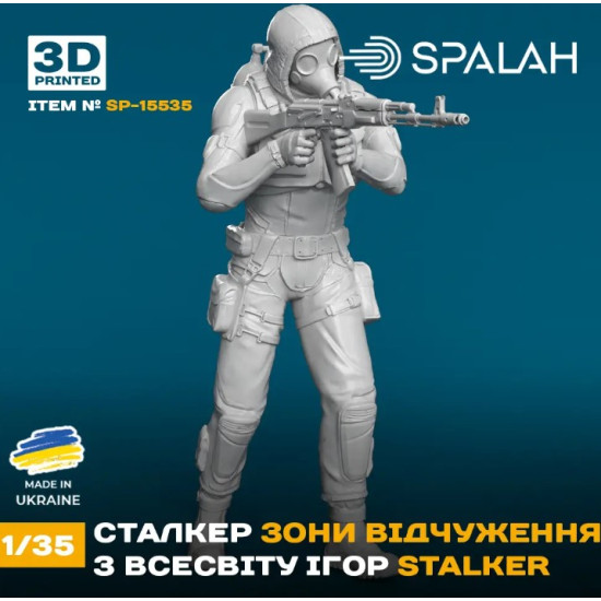 Spalah 15535 1/35 Exclusion Zone Stalker From The Game Universe Stalker