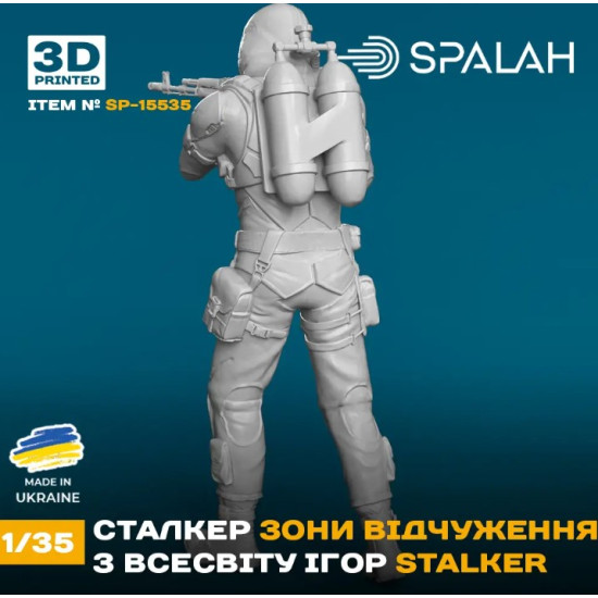 Spalah 15535 1/35 Exclusion Zone Stalker From The Game Universe Stalker