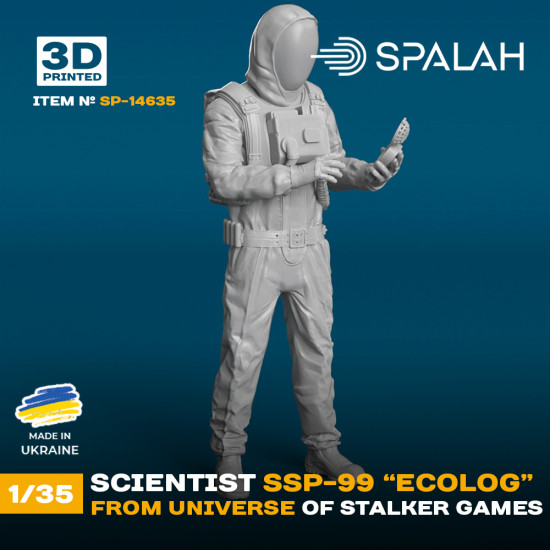 Spalah 14635 1/35 Scientist Ssp-99 Ecologist From The Game Universe Stalker